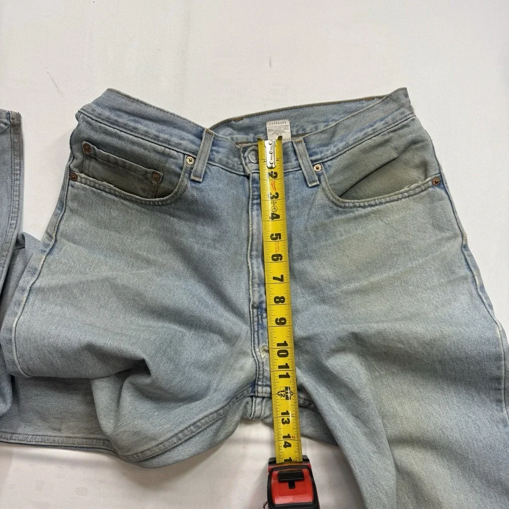 Vintage Levi's 550 Jeans Men's fit 34x32 Blue Y2K‎  Heavily Stained Out Whisker